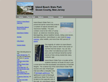 Tablet Screenshot of islandbeachnj.org